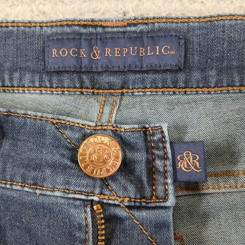 Rock & Republic‎ Berlin Skinny Medium Wash Stretch Jeans 8